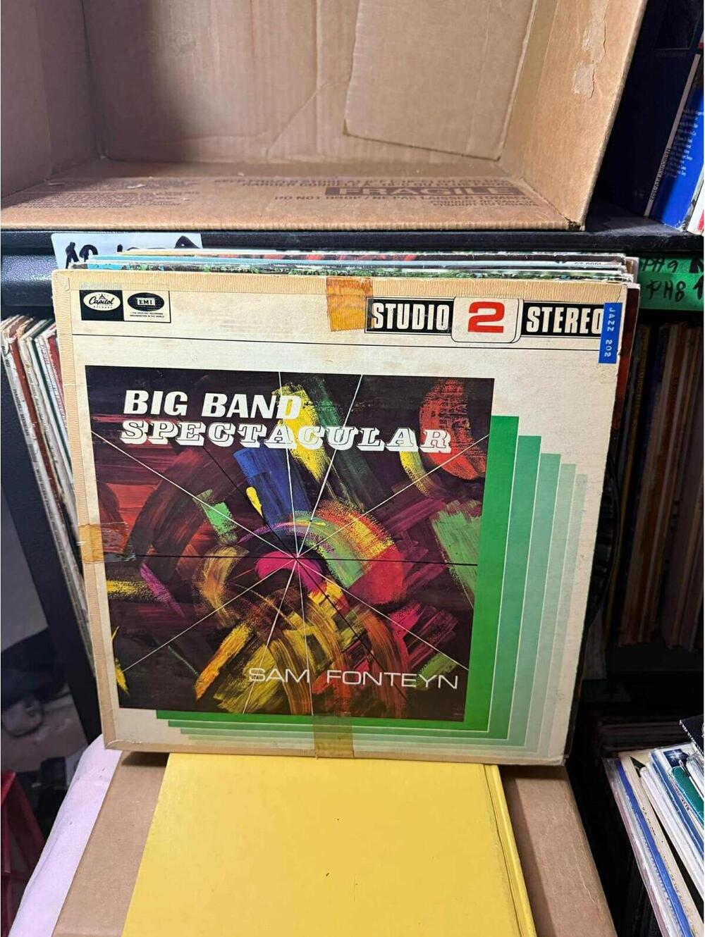 Sam Fonteyn – Big Band Spectacular Vinyl 33RPM VG+ AB107